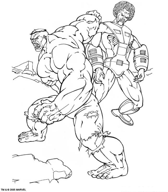 Kids-n-fun.com | Coloring page Hulk Hulk